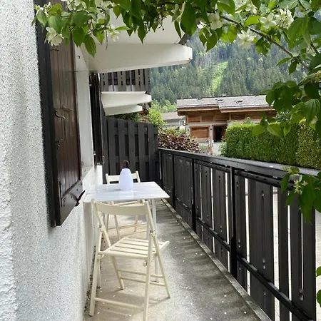 Chalet style apartment 50m2 terrasse Chamonix Extérieur photo
