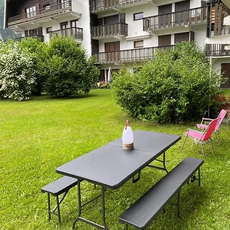 Chalet style apartment 50m2 terrasse Chamonix Extérieur photo